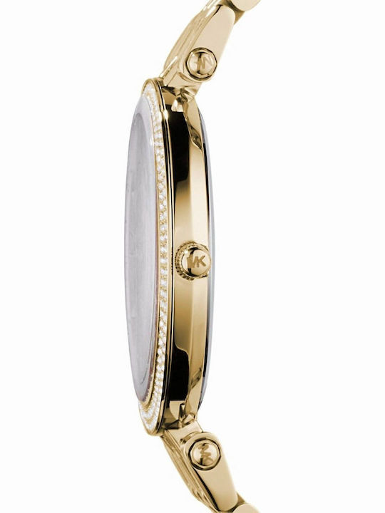 Michael Kors Darci Damen Uhr mit Gold Metallarmband