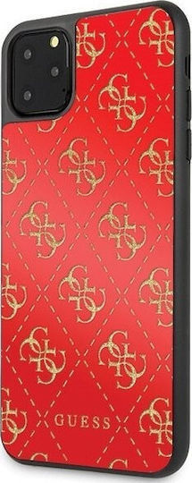 Guess Back Cover Plastic Roșu (iPhone 11 Pro Max)