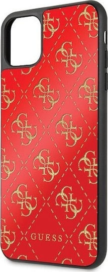 Guess Back Cover Plastic Roșu (iPhone 11 Pro Max)