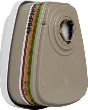 3M Mask Filter Gases, Vapours and Particulates ABEK2P3R