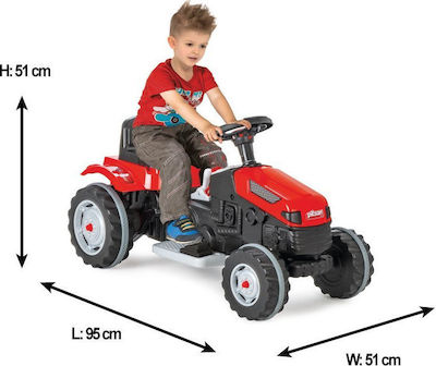 Kids 6V Electric Ride On Tractor Red