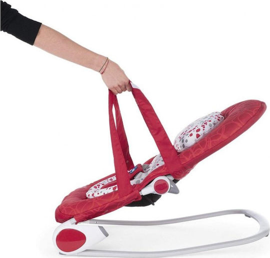 Chicco Manual Relax pentru bebeluși Balloon Cherry cu Muzică pentru Copil până la 18kg