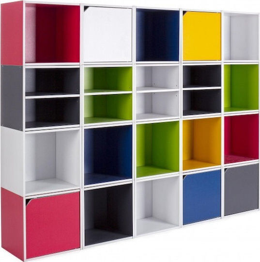 Wandregal Color Cube Grün 35x29.2x35cm