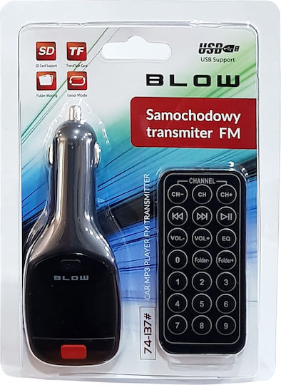 Blow FM Transmitter Αυτοκινήτου 74-137 mit MicroSD