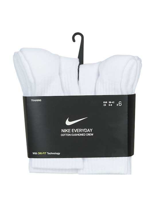 Nike Everyday Cushioned Athletic Socks Multicolour 6 Pairs