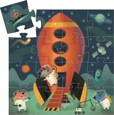 Puzzle pentru Copii Spaceship pentru 3++ Ani 16buc Djeco