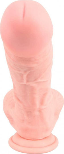 You2Toys Medical Silicone Realistisches Dildo mit Hoden und Saugnapf Fleisch 24cm
