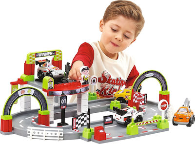 Ecoiffier Building Block Grand Prix for 1.5+ years 48pcs