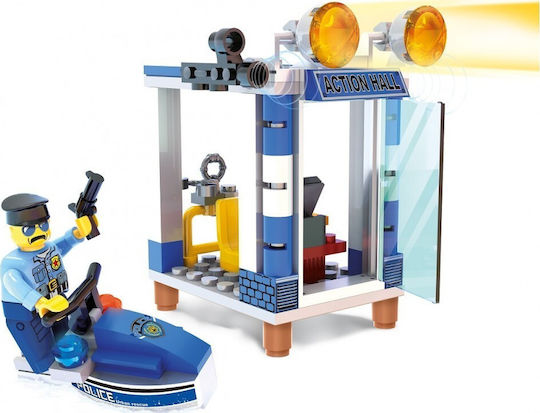 Blocki Cuburi De Construit My Police 2 In 1 Pentru 6+ Ani 92 Bucăți