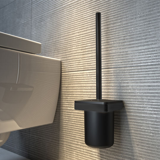 Geesa Metallisch Badezimmer Toilettenbürste Black Matt