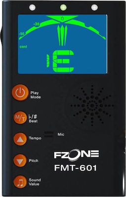 FZone Chromatic Tuner / Metronome FMT-601 in Black Color