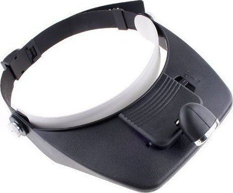 MG81001A Vergrößerungsgläser für die Arbeit mit klaren Linsen und LED-Licht 1Stück