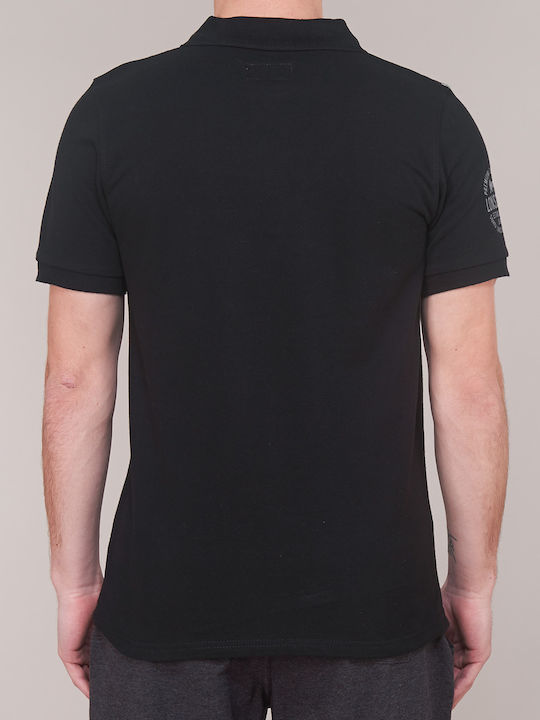 Lonsdale Far Royds Polo Blouse Black