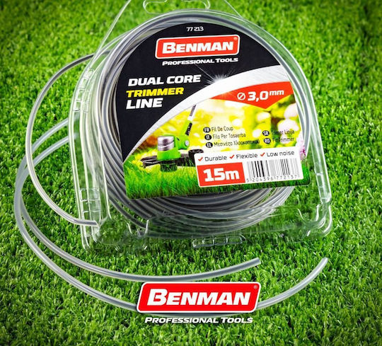 Benman Round Brush Cutter Trimmer Line 3mm 15m 77213