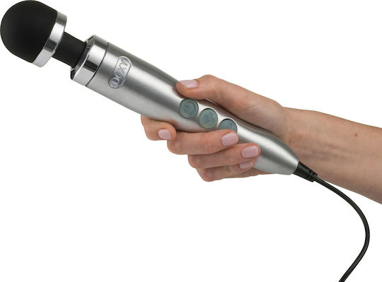 Doxy Die Cast Vibrator Massage 28cm Silver