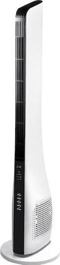 Life Levante 44 Ventilator Turm 40W mit Fernbedienung Weiß