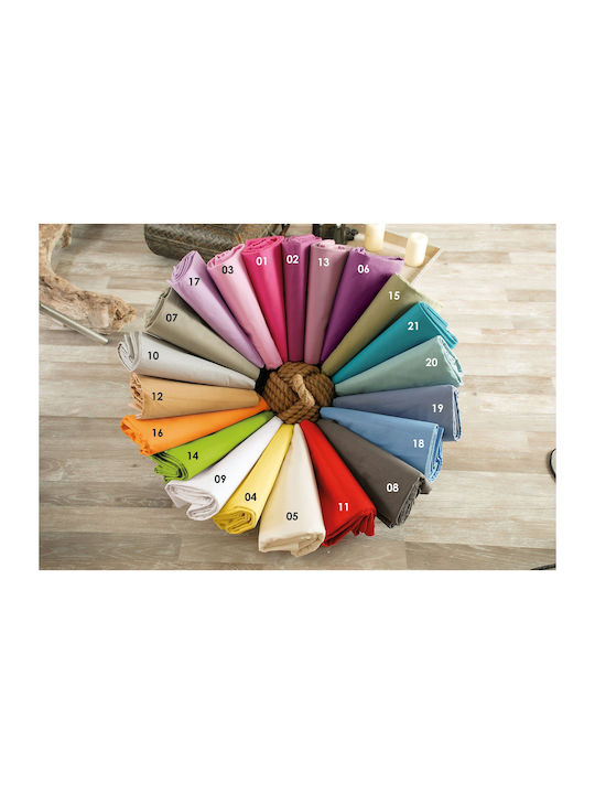 Rythmos Sheet for Single Bed with Elastic 105x205+25cm. Madonna 11