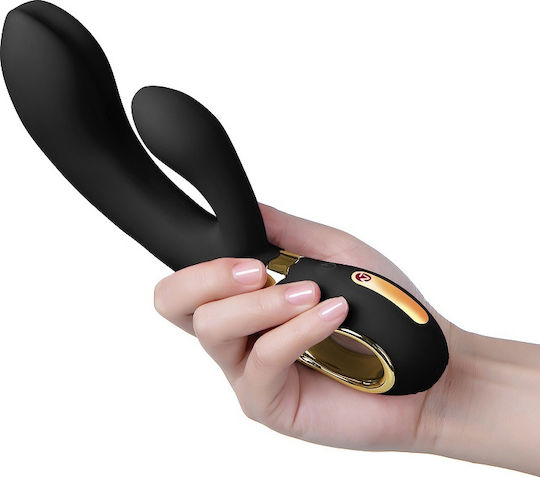 Nomi Tang Wild Rabbit Vibrator Iepurele 21cm Negru