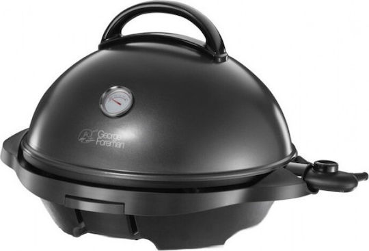 Russell Hobbs Rh 56 Gf With Legs Electric Grill Ribbed Plate 2400W with Lid and Adjustable Thermostat 43.5cmx43.5cmcm