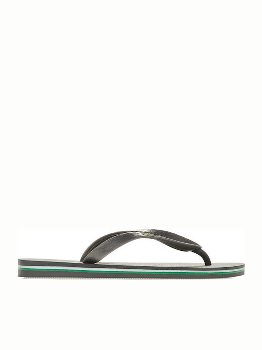 Classic Brazil II Men's Flip Flops Gray