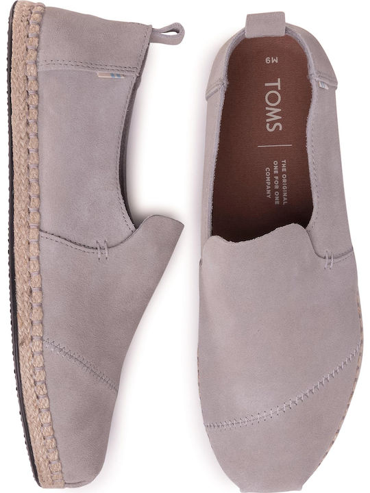 Alpargata Deconstructed Rope Suede Ανδρικές Εσπαντρίγιες Drizzle Grey