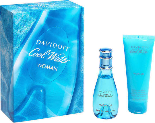 Davidoff Cool Water Woman Damend Duftset mit Körperlotion