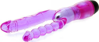 Seven Creations Xcel Double Penetrating 26cm Purple