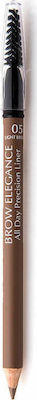 Seventeen Elegance All Day Precision Eyebrow Pencil 05 Light Brown