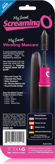 Screaming O Vibrating Mascara Mini Κλειτοριδικός Δονητής με Απομακρυσμένο Έλεγχο Black