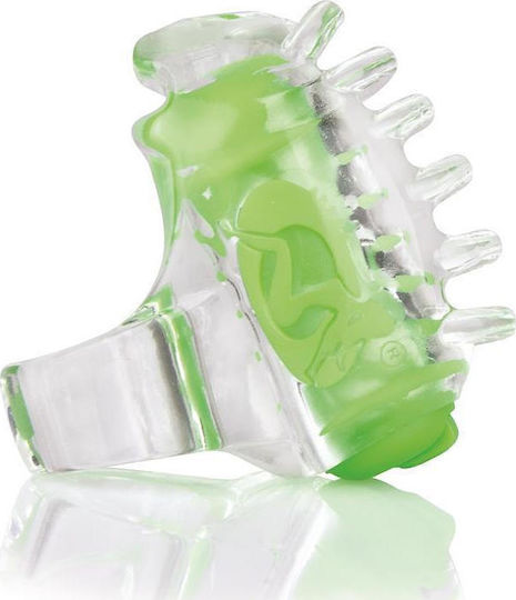 Screaming O Color Pop Fingo Tip Vibrator Finger Green