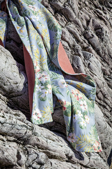 Nima Beach Towel Cotton Orange 150x90cm.