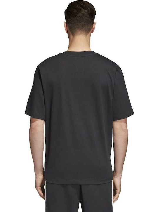 Adidas Trefoil Men's Short Sleeve T-shirt Black