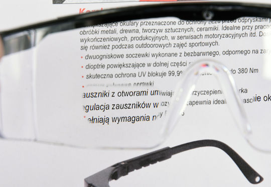 Yato Safety Glasses for Protection with Transparent Lenses 1pcs