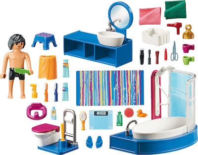 Playmobil Dollhouse Πολυτελές Λουτρό με Μπανιέρα για 4+ ετών