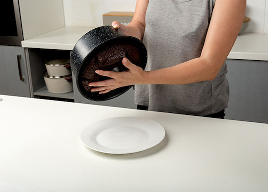 Nava Marble Aluminum Cake Baking Pan Nature Black 26x26x9.5cm