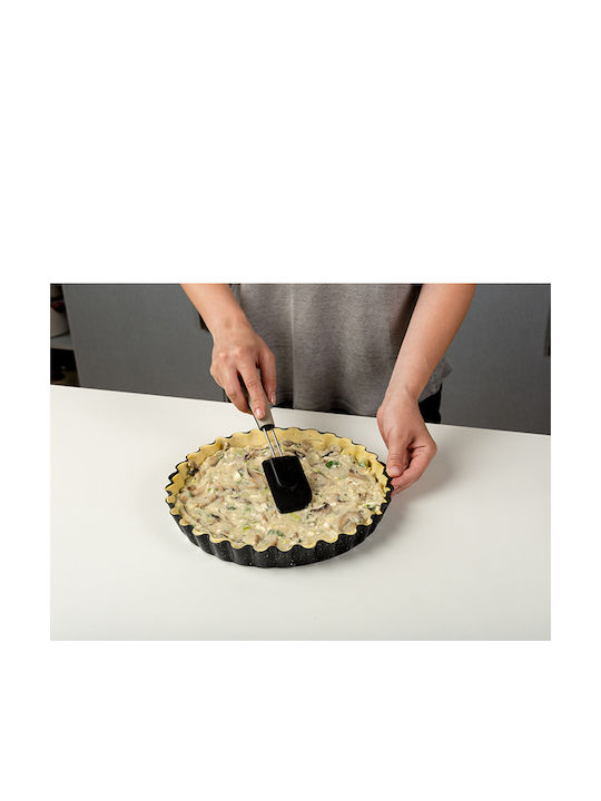 Nava Marble Aluminum Tart Baking Pan Nature Black 28x28x3.5cm