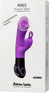 Adrien Lastic Ares Δονητής Rabbit 20cm Purple