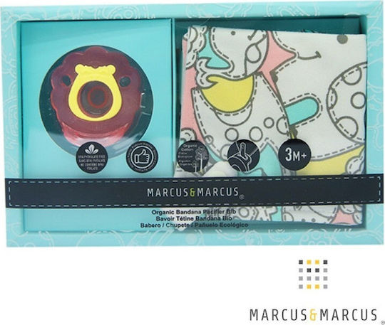 Marcus & Marcus Marcus the Lion Cub Бандана Текстил с бутон Многоцветна за 0 за електронен магазин в категорията "Гризалки и облекчение при изрязване на зъби"
