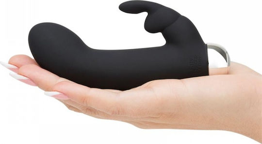 Fifty Shades of Grey Greedy Girl Mini Mini Δονητής Rabbit 14cm Black