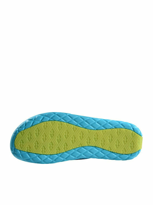Watergrip Thong Frauen Flip Flops in Türkis Farbe