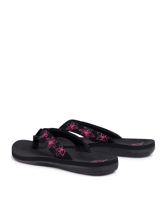 Lagoon Frauen Flip Flops in Schwarz Farbe