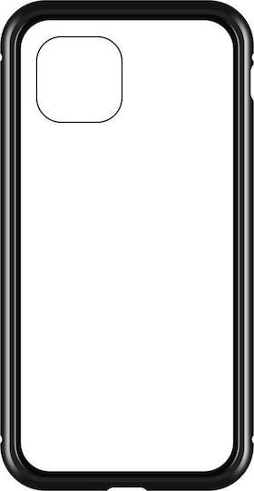 360 Full Cover Μεταλλικό 0.3mm Μαγνητικό Μαύρο (iPhone 11 Pro Max)