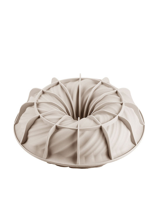 Silikomart No Coating Silicone Cake Baking Pan Intreccio 21x21cm