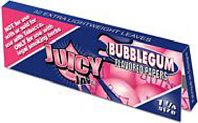 Juicy Jays Bubblegum Zigarettenpapier 1+1/4 32 Blätter 1Stück