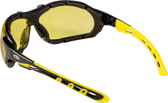 Cofra Modular Care Safety Glasses for Protection with Yellow Lenses 1pcs