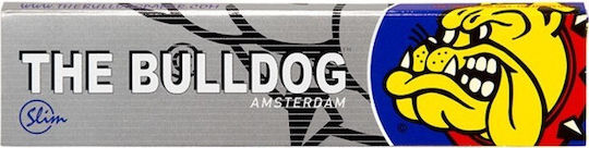 The Bulldog Amsterdam Silver Zigarettenpapier Schlank King Size 33 Blätter 1Stück
