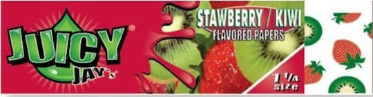 Juicy Jays Strawberry Kiwi Zigarettenpapier 1+1/4 32 Blätter 1Stück