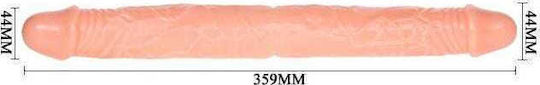 Baile Glass Dildo Flesh 36cm