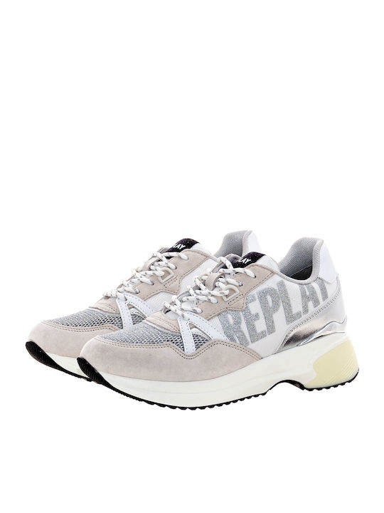 Replay Femei Sneakers Arginte RS1B0019T-081