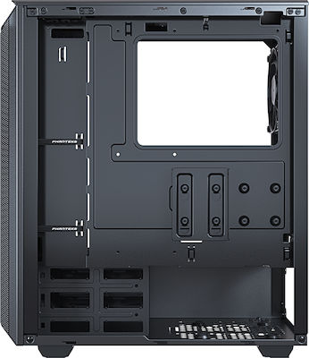 Phanteks Eclipse P300A Mesh Edition Gaming Midi Tower Κουτί Υπολογιστή με Πλαϊνό Παράθυρο Μαύρο